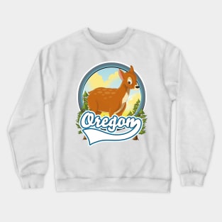 Oregon Travel logo Crewneck Sweatshirt